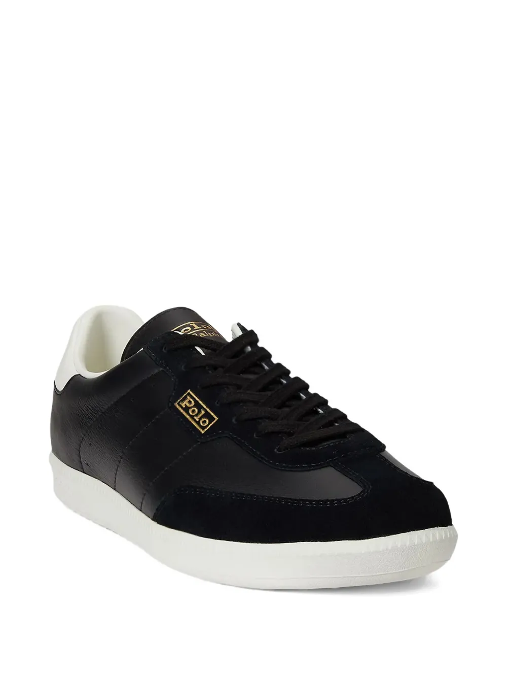 Polo Ralph Lauren Sneakers met vlakken Zwart