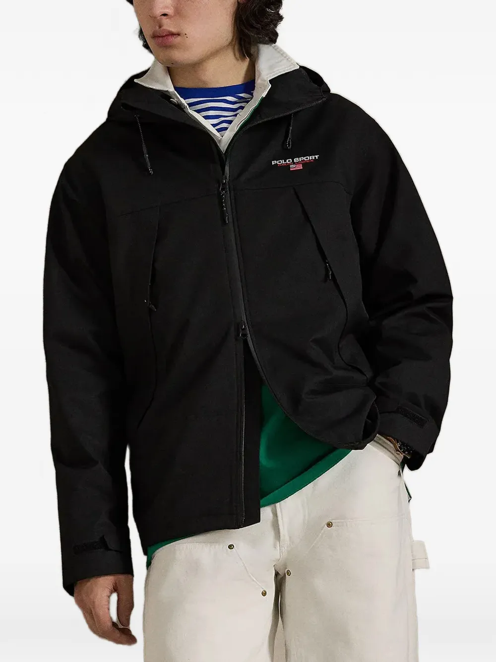 Polo Ralph Lauren Eastview Polo Sport hooded zip jacket - Nero