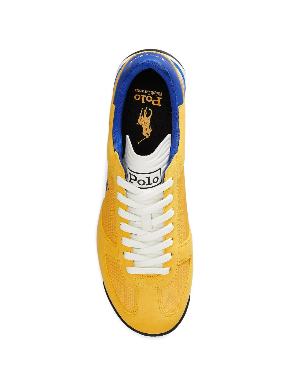 Polo Ralph Lauren Varick sneakers Geel