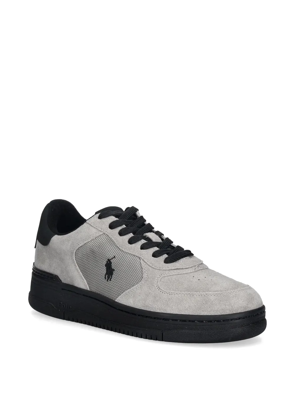 Polo Ralph Lauren Master Court sneakers met logo Grijs