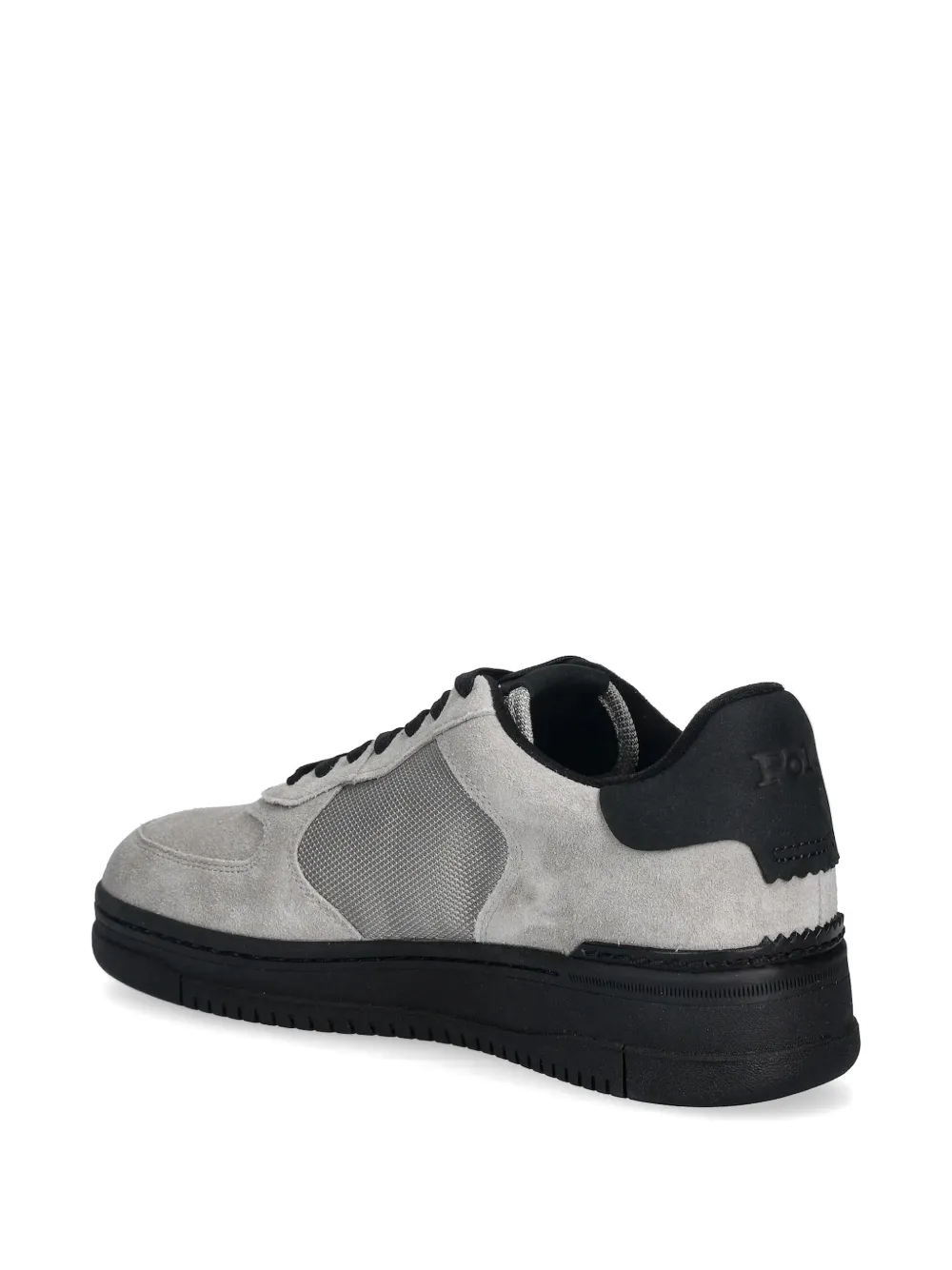 Polo Ralph Lauren Master Court sneakers met logo Grijs