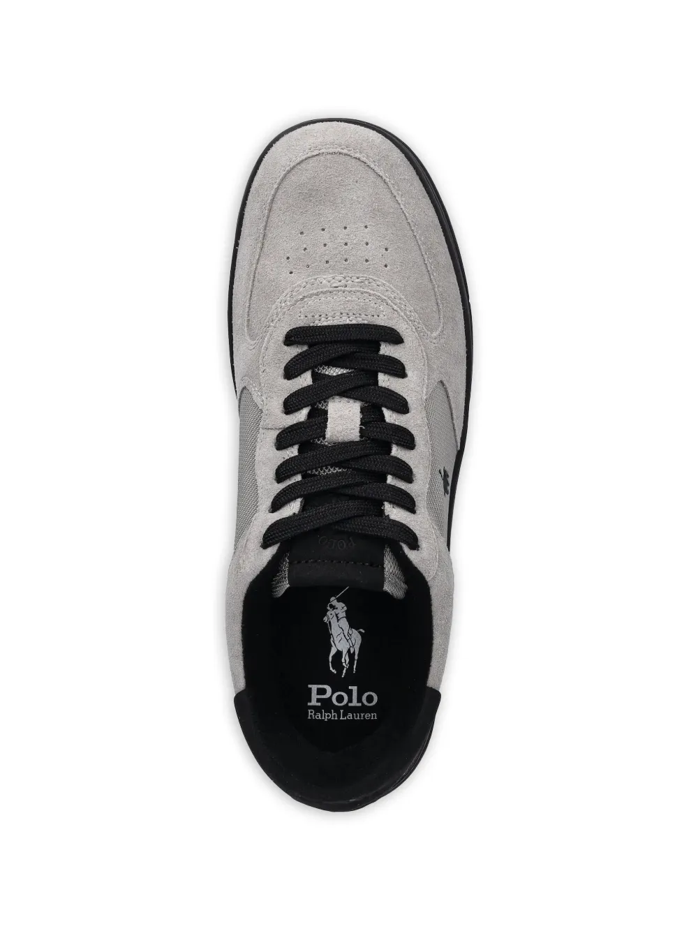 Polo Ralph Lauren Master Court sneakers met logo Grijs