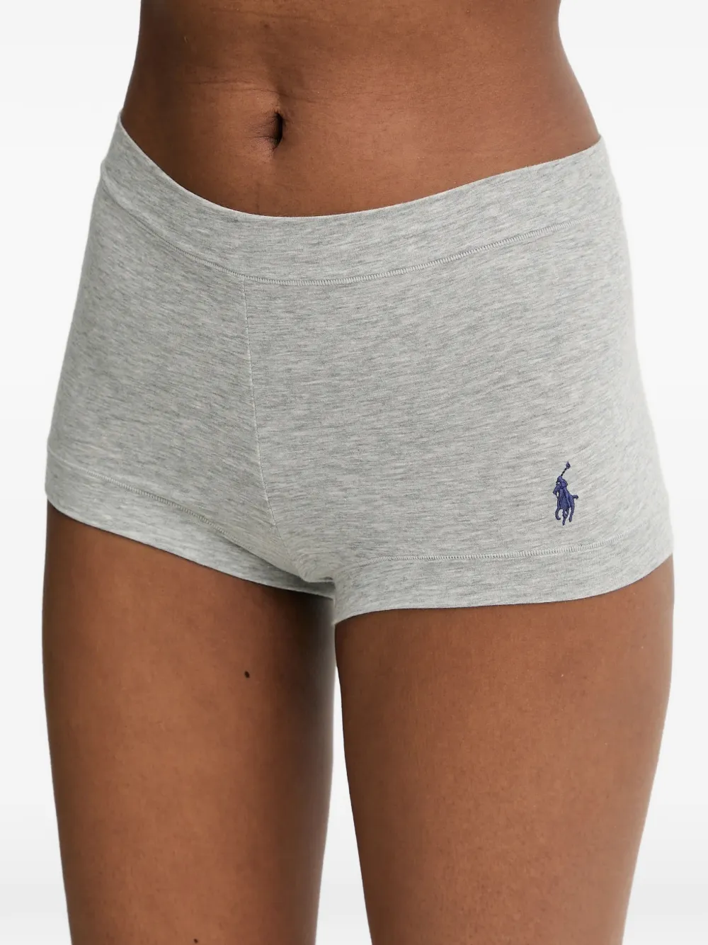 Polo Ralph Lauren Pyjama met geborduurd logo Grijs