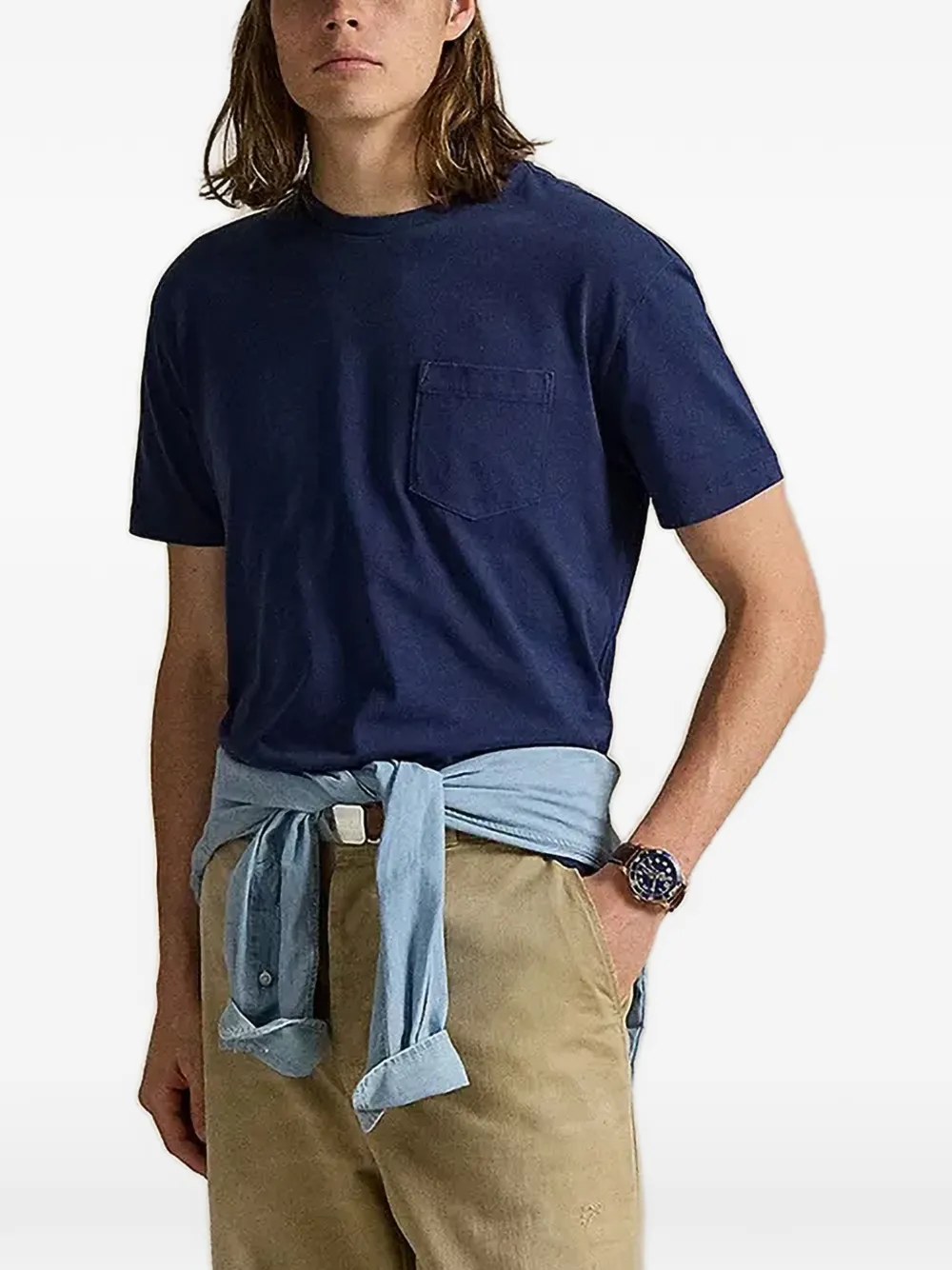 Polo Ralph Lauren patch-pocket T-shirt - Blu