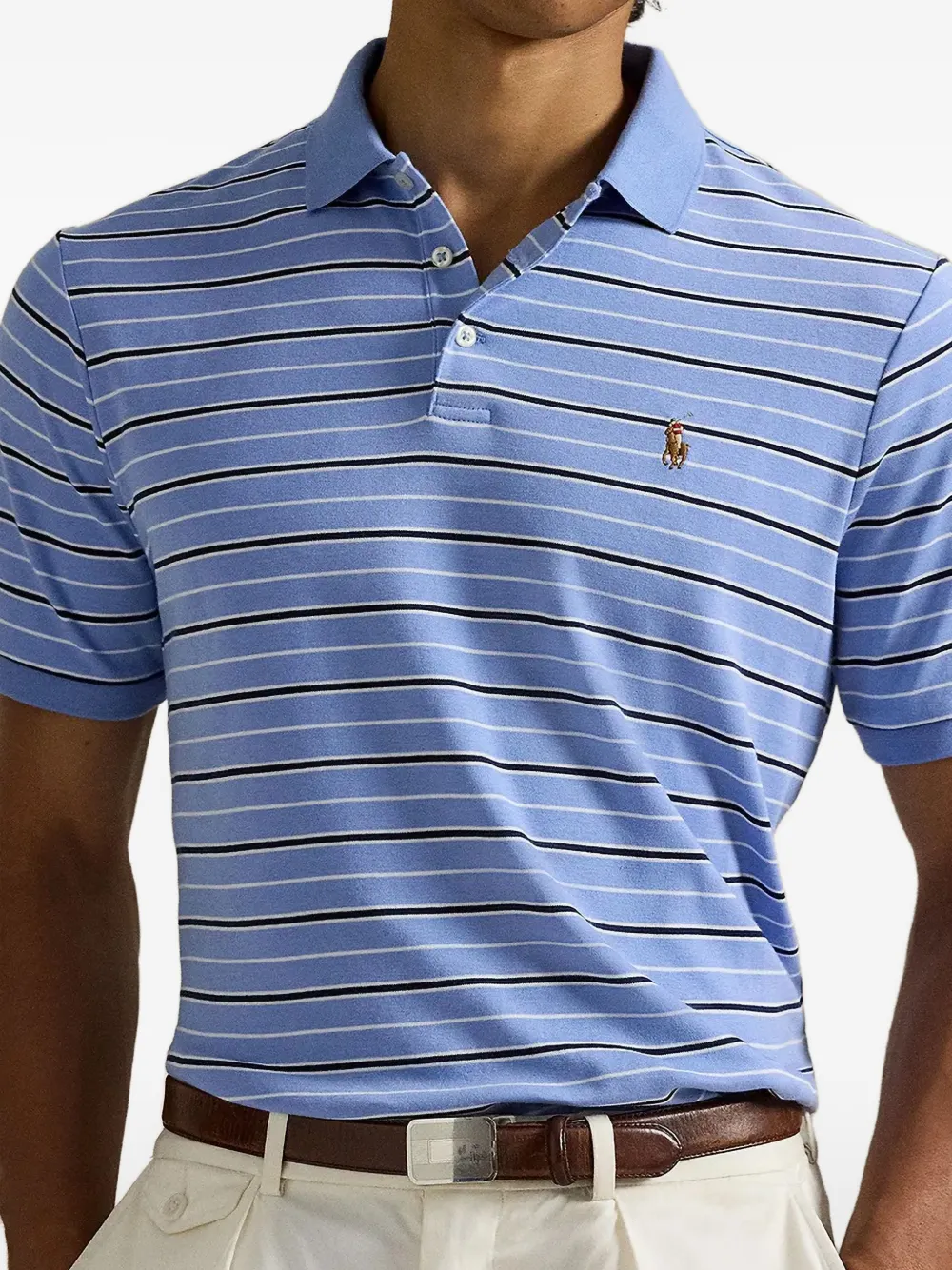 Polo Ralph Lauren Gestreept poloshirt Blauw