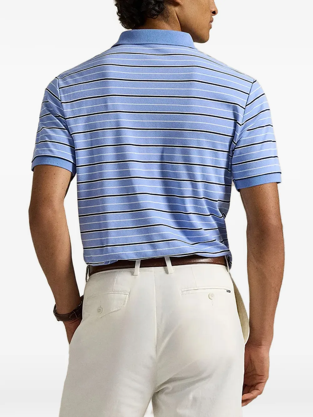 Polo Ralph Lauren Gestreept poloshirt Blauw