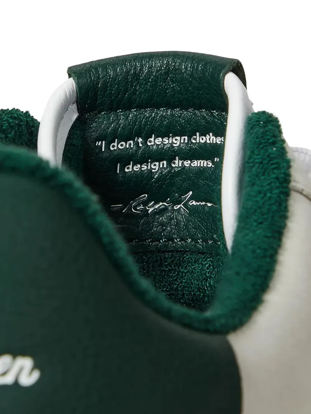 Polo Ralph Lauren Masters Court sneakers met logo Wit