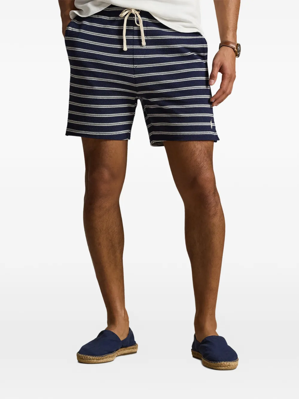 Polo Ralph Lauren Gestreepte shorts Blauw