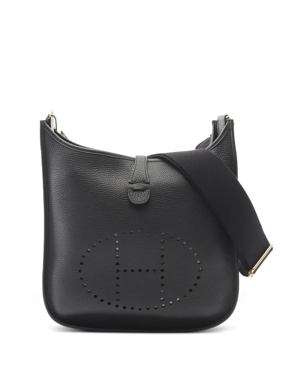 Hermès Pre-Owned 2023 PM Evelyne shoulder bag - Black