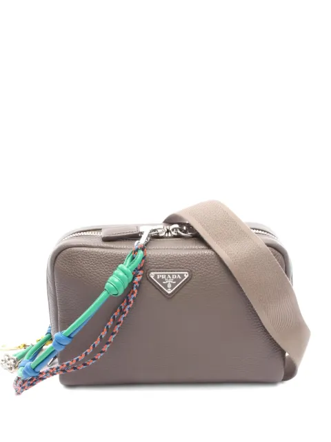 Prada Pre-Owned logo-plaque shoulder bag