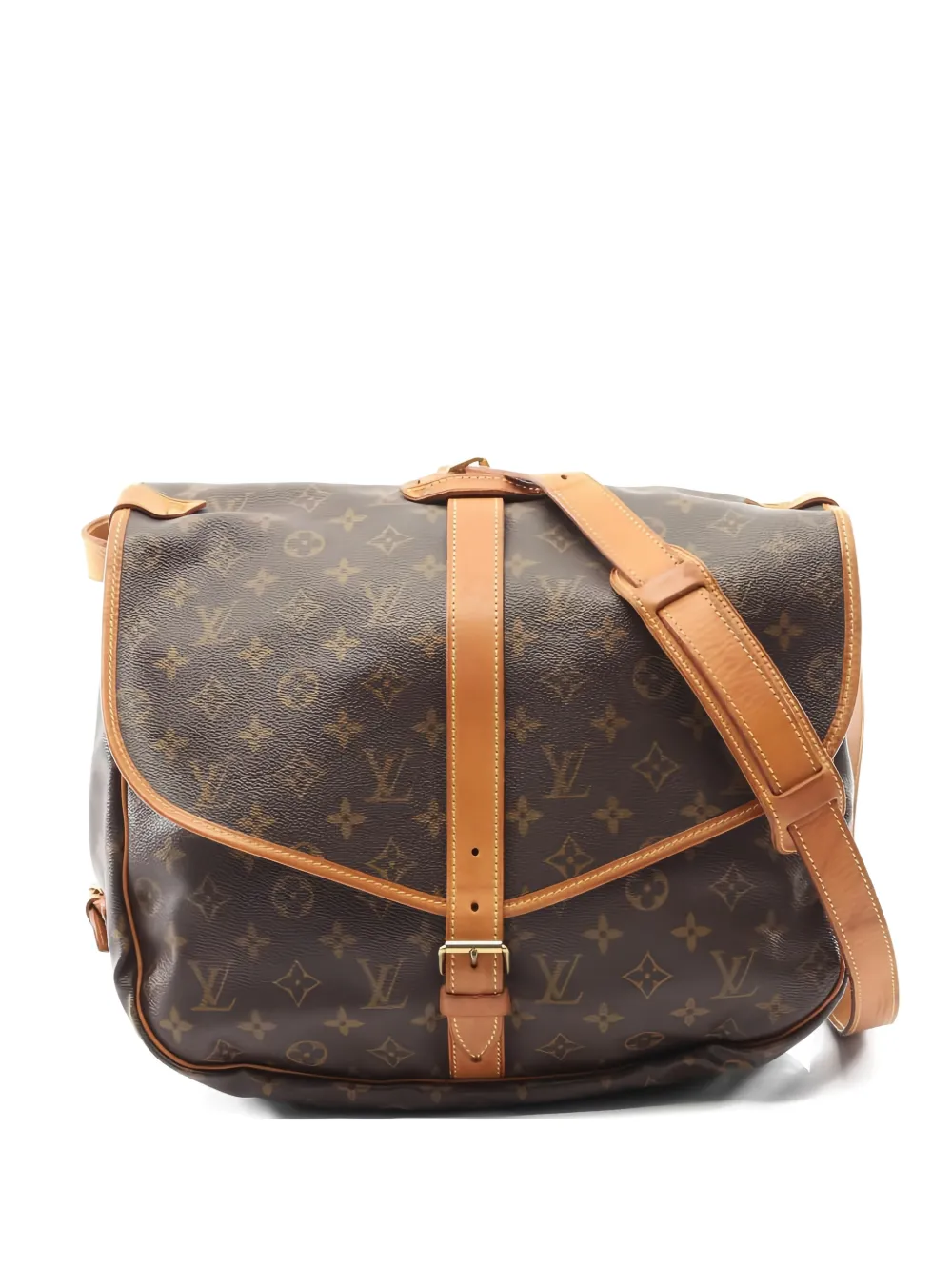 Louis Vuitton Pre-Owned 1999 Saumur 35 monogram shoulder bag - Marrone