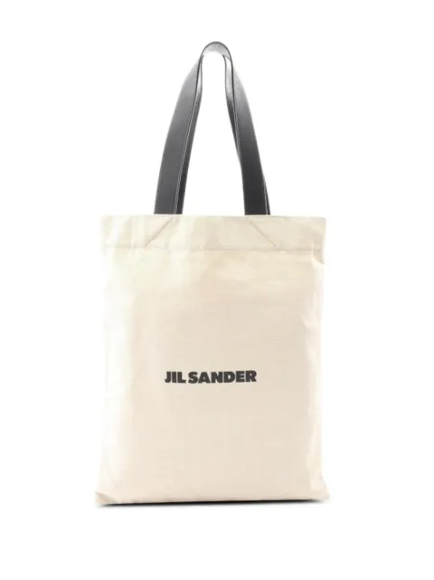 Jil Sander Pre-Owned 2010s logo-print tote bag