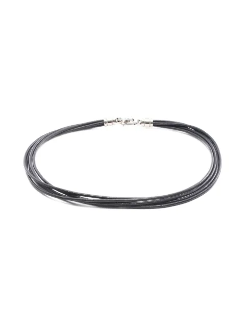 Bvlgari Pre-Owned 2010s leather choker