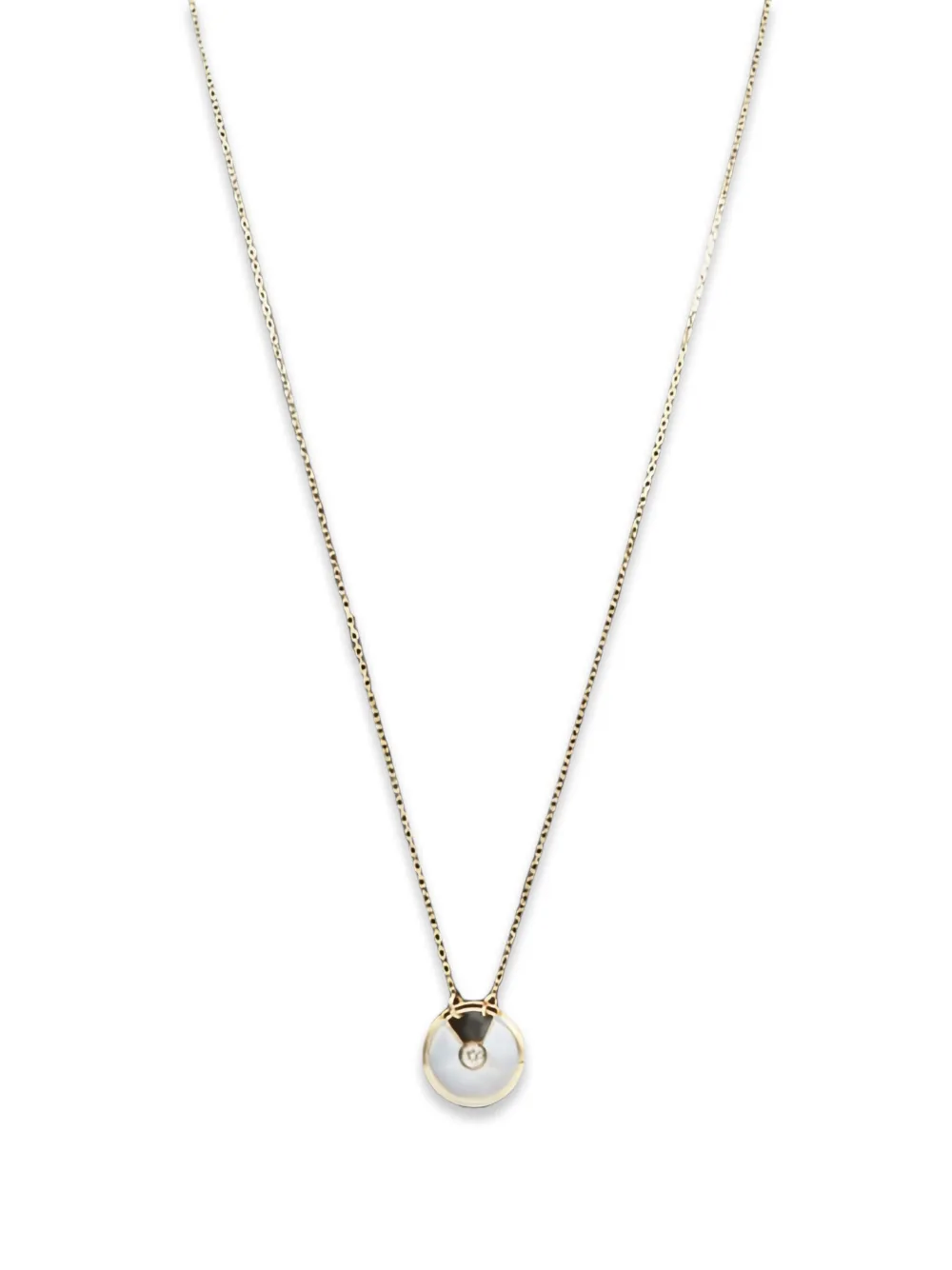Cartier Amulette mother of pearl and diamond necklace - Oro