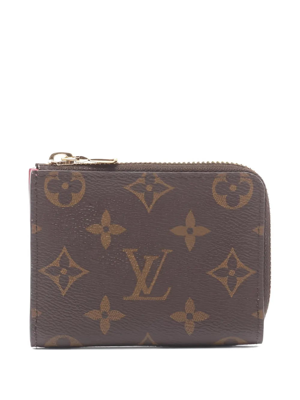 Louis Vuitton Pre-Owned 2021 monogram-pattern zip wallet - Marrone