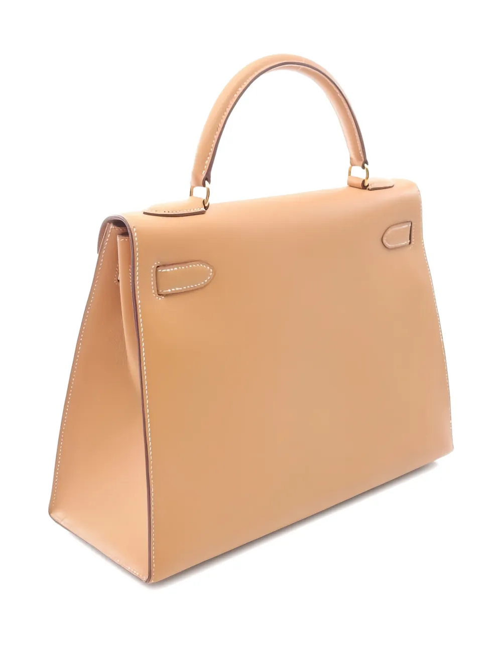 HERMES Pre-owned 1994 32 Kelly Top-handle Tote Bag In Neutral