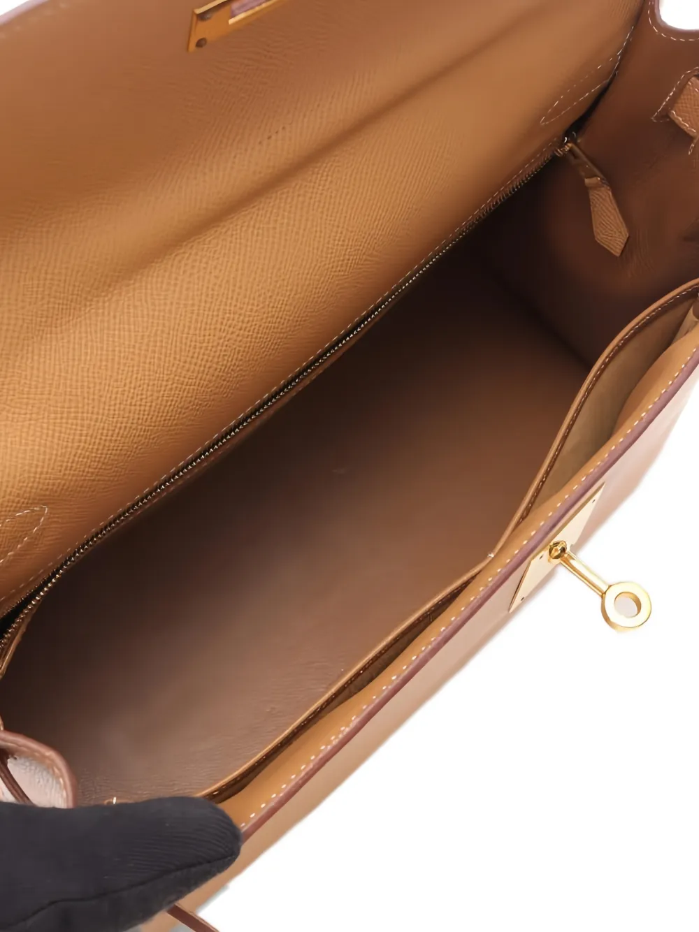 HERMES Pre-owned 1994 32 Kelly Top-handle Tote Bag In Neutral