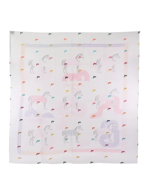 Hermès Pre-Owned 2010 Carré 80 Muslin Garde Robe Pop silk scarf