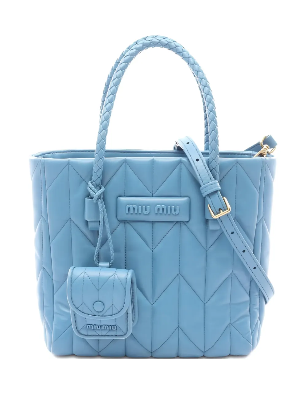 Miu Miu Pre-Owned 2010s Trapuntat handbag | azul | Image 1