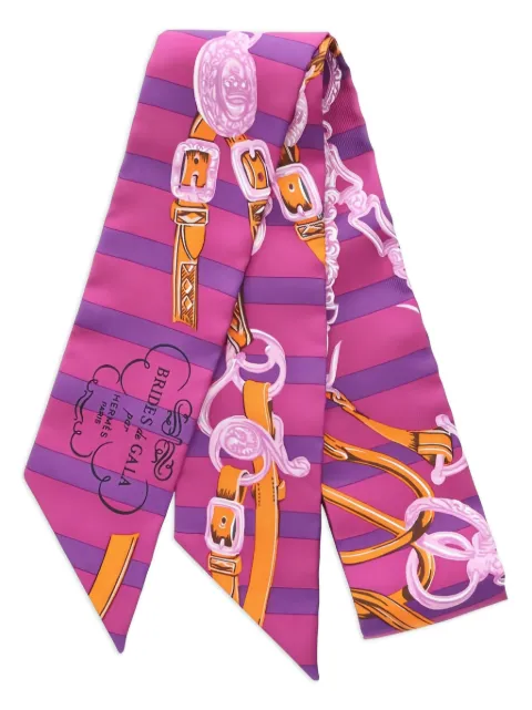 Hermès Pre-Owned 2010s Brides De Gala ribbon scarf