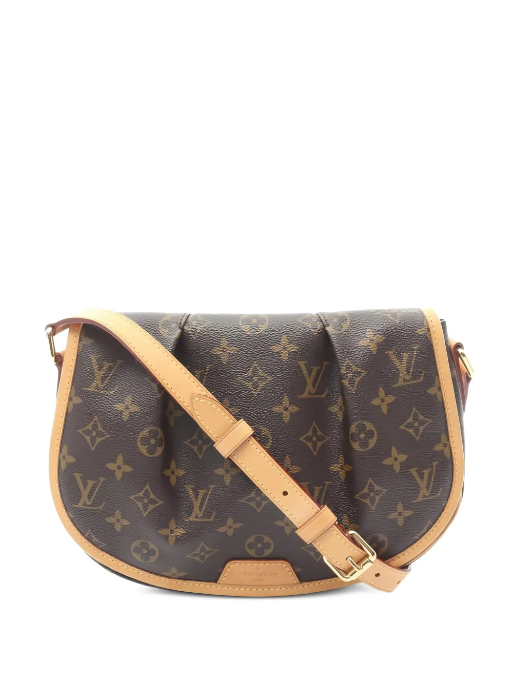 Louis Vuitton Pre-Owned 2011 PM Menilmontant shoulder bag - Marrone