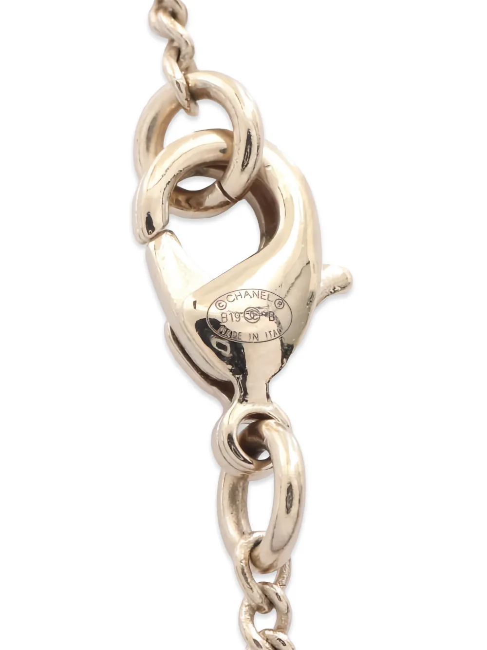 1986-1988 Cc Faux-Pearl Necklace