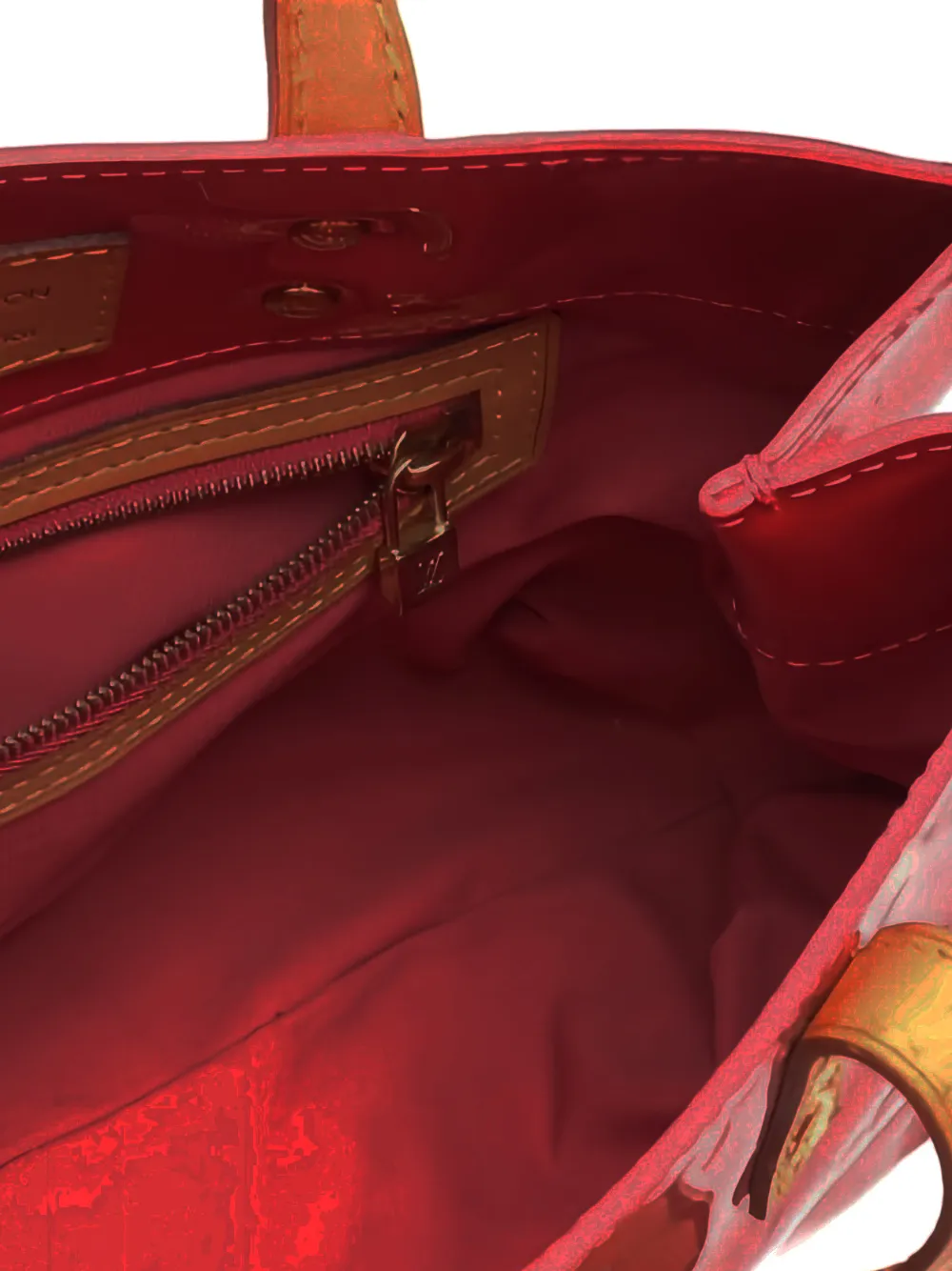  Louis Vuitton Pre-owned 2006 Pm Lead Monogram Tote - Pink 