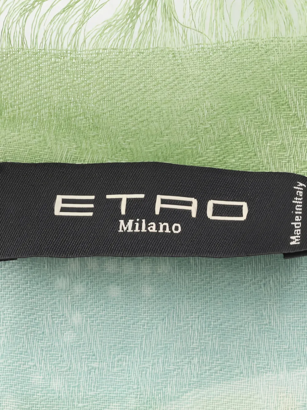 Etro Pre-Owned écharpe à fleurs en laine (2010) | Image 2