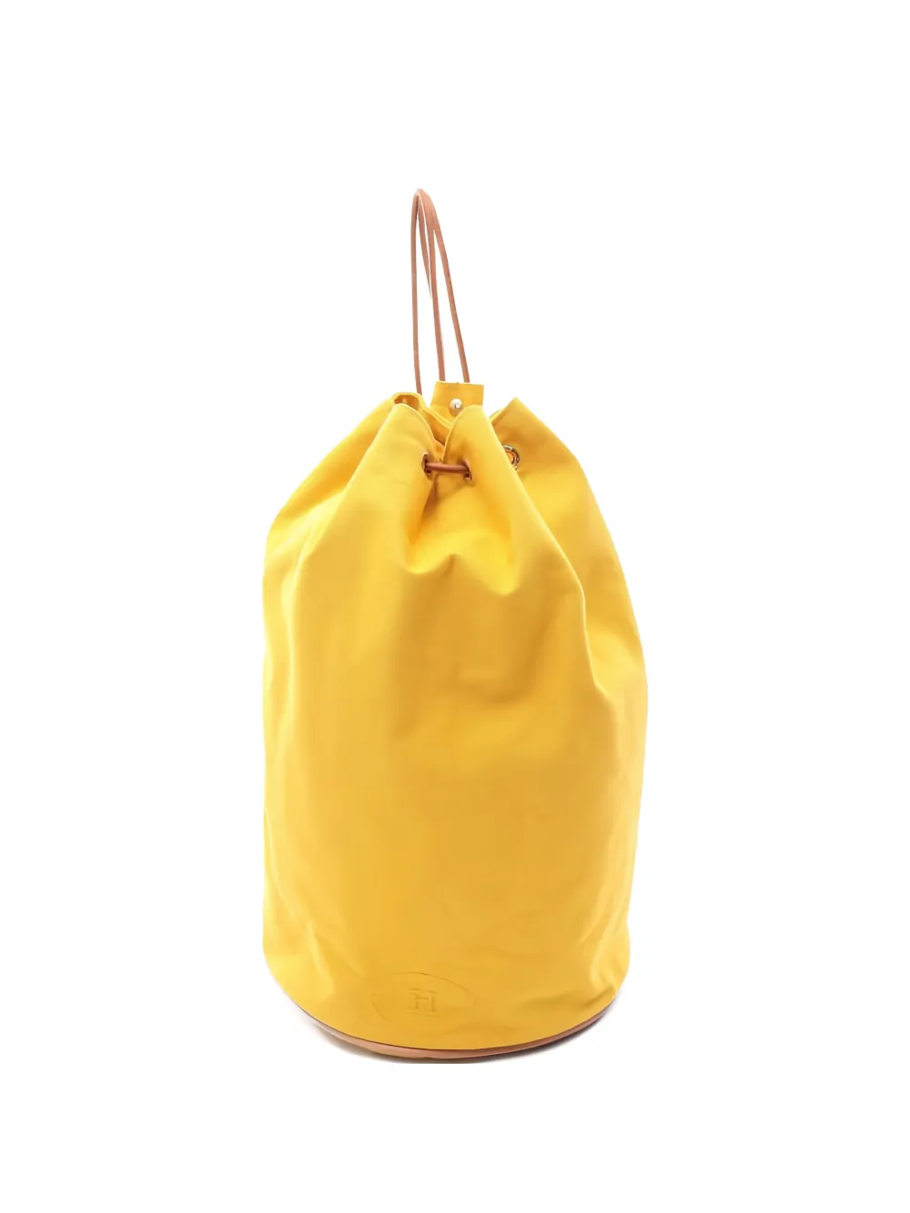 Hermès Pre-Owned 2000s GM Poroshon Mimir drawstring bag | Yellow | Image 1