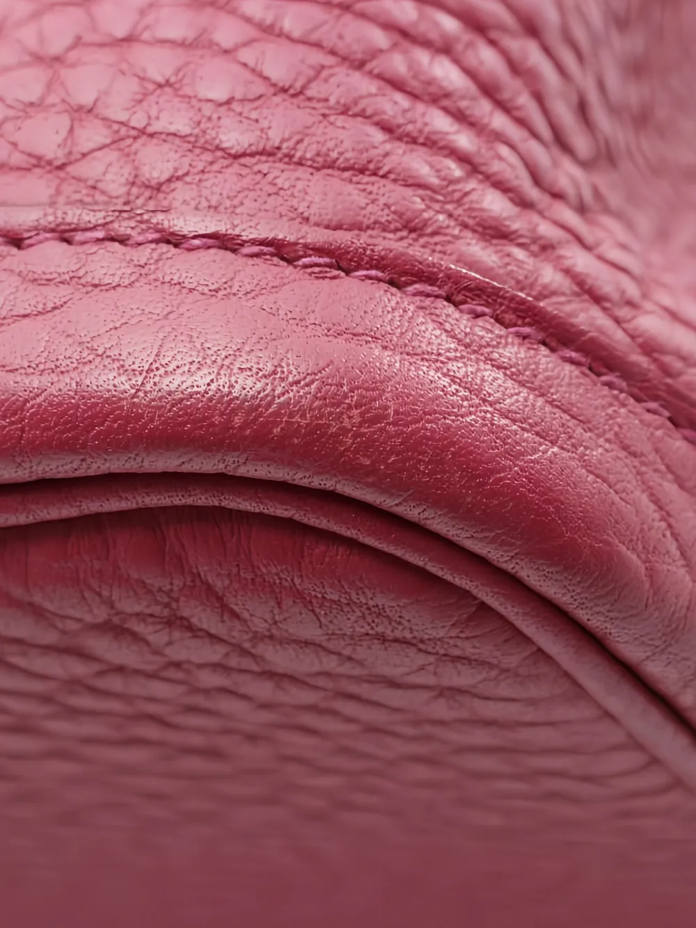 Pre-owned Hermes 2012 Pm Garden Party Leather Tote Bag In Pink