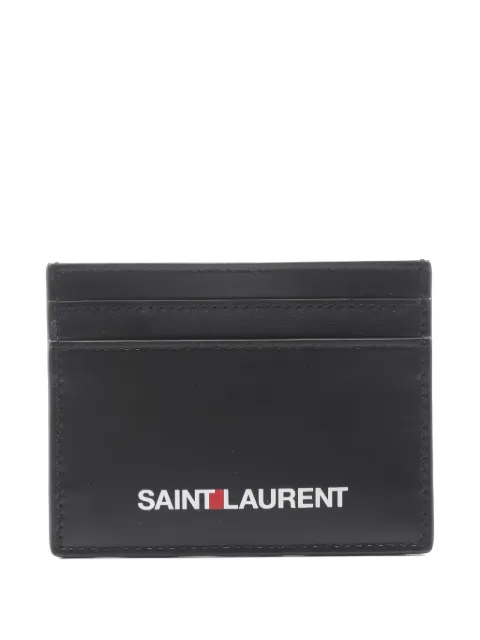 Saint Laurent Pre-Owned 2010s logo leather wallet