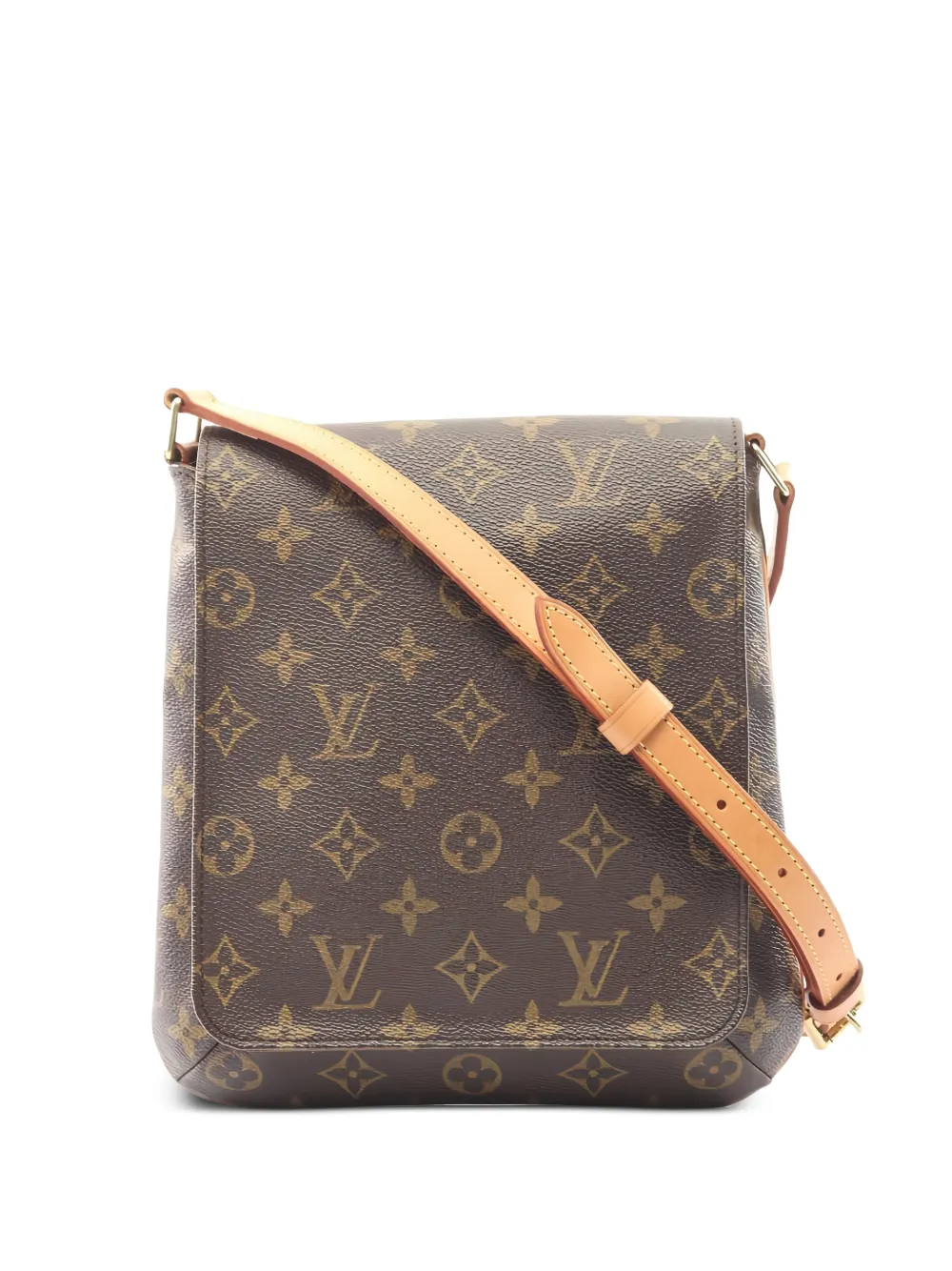 Louis Vuitton Pre-Owned 2002 monogram long strap shoulder bag - Marrone