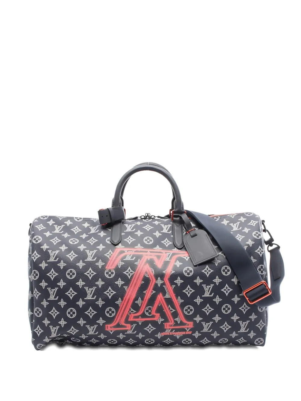 Louis Vuitton Pre-Owned 50 Keepall Bandouliere holdall - Blu