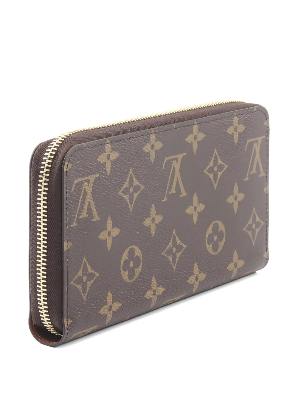 LOUIS VUITTON Pre-owned 2021 Zippy Monogram Wallet In Brown