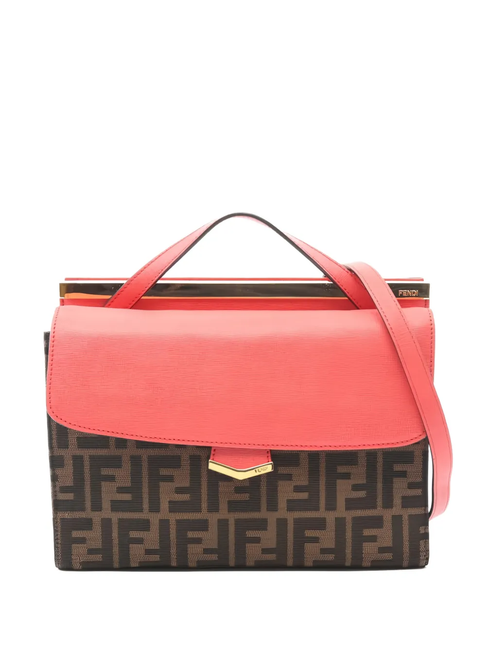 Fendi Pre-Owned 2010s zucca-pattern tote bag | Brown | Image 1