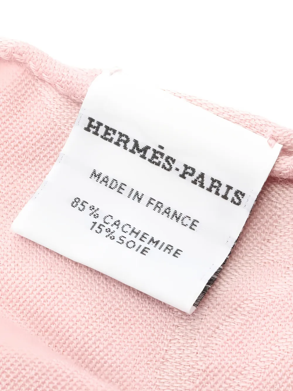 Hermès Pre-Owned 2010s Libris fringe stall scarf | Image 2