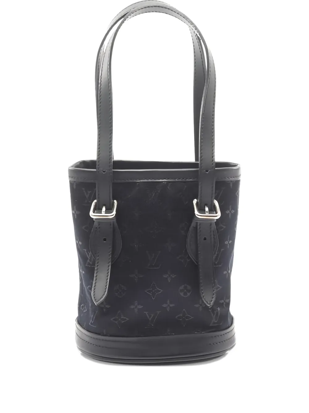 Louis Vuitton Pre-Owned 2001 mini monogram bucket bag - Nero