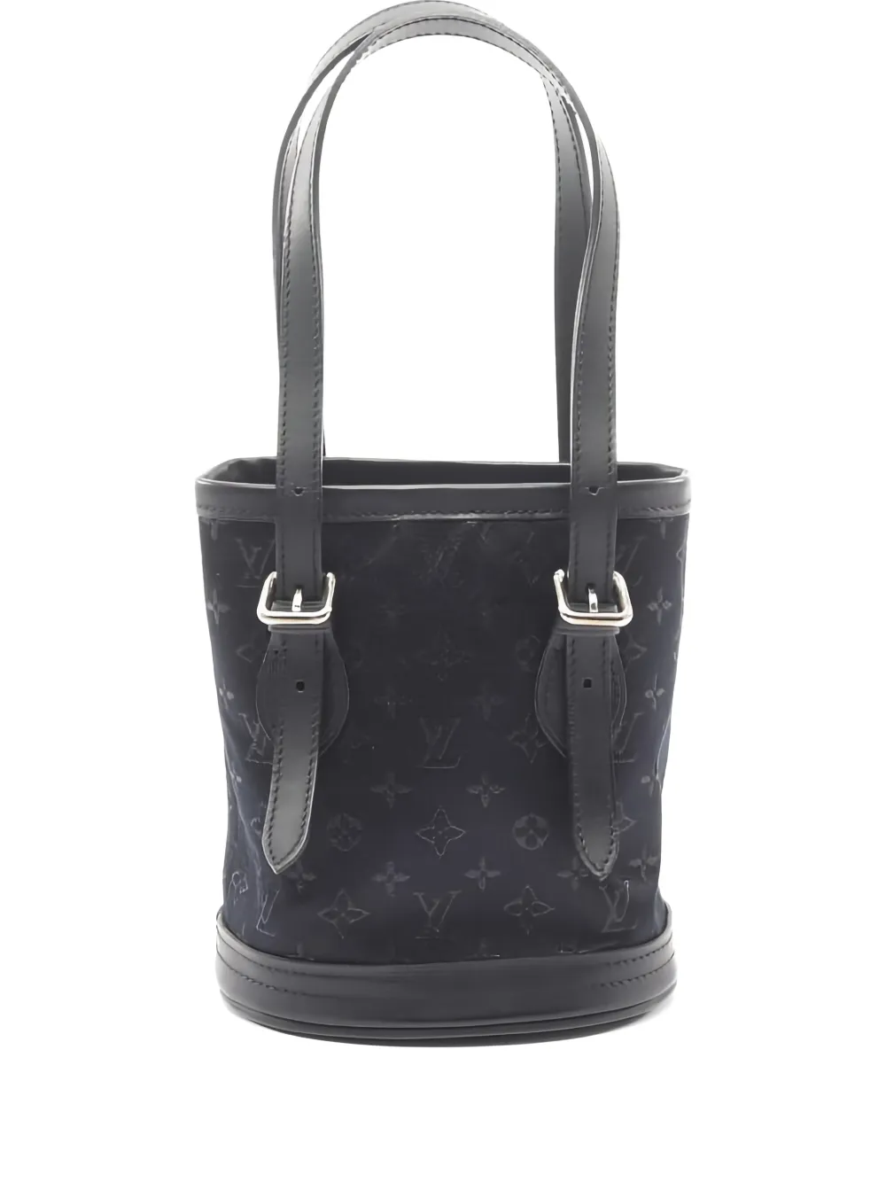Louis Vuitton Pre-Owned 2001 mini monogram bucket bag - Nero
