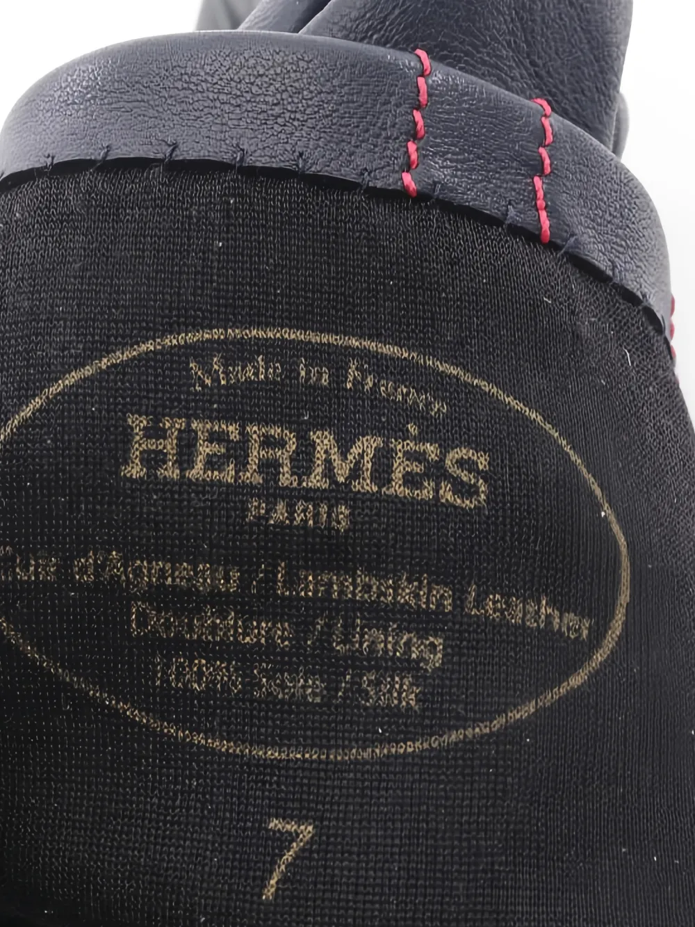 Hermès Pre-Owned 2010s Handschuhe mit Ziernaht | Image 2
