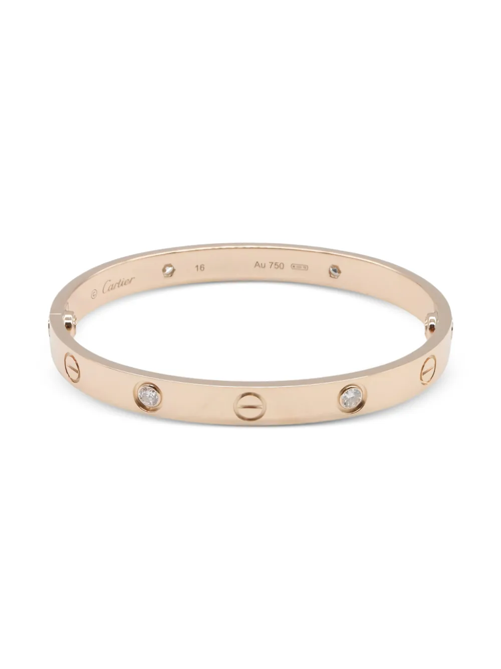 Cartier 2010s Love Breath diamond bracelet - Rosa