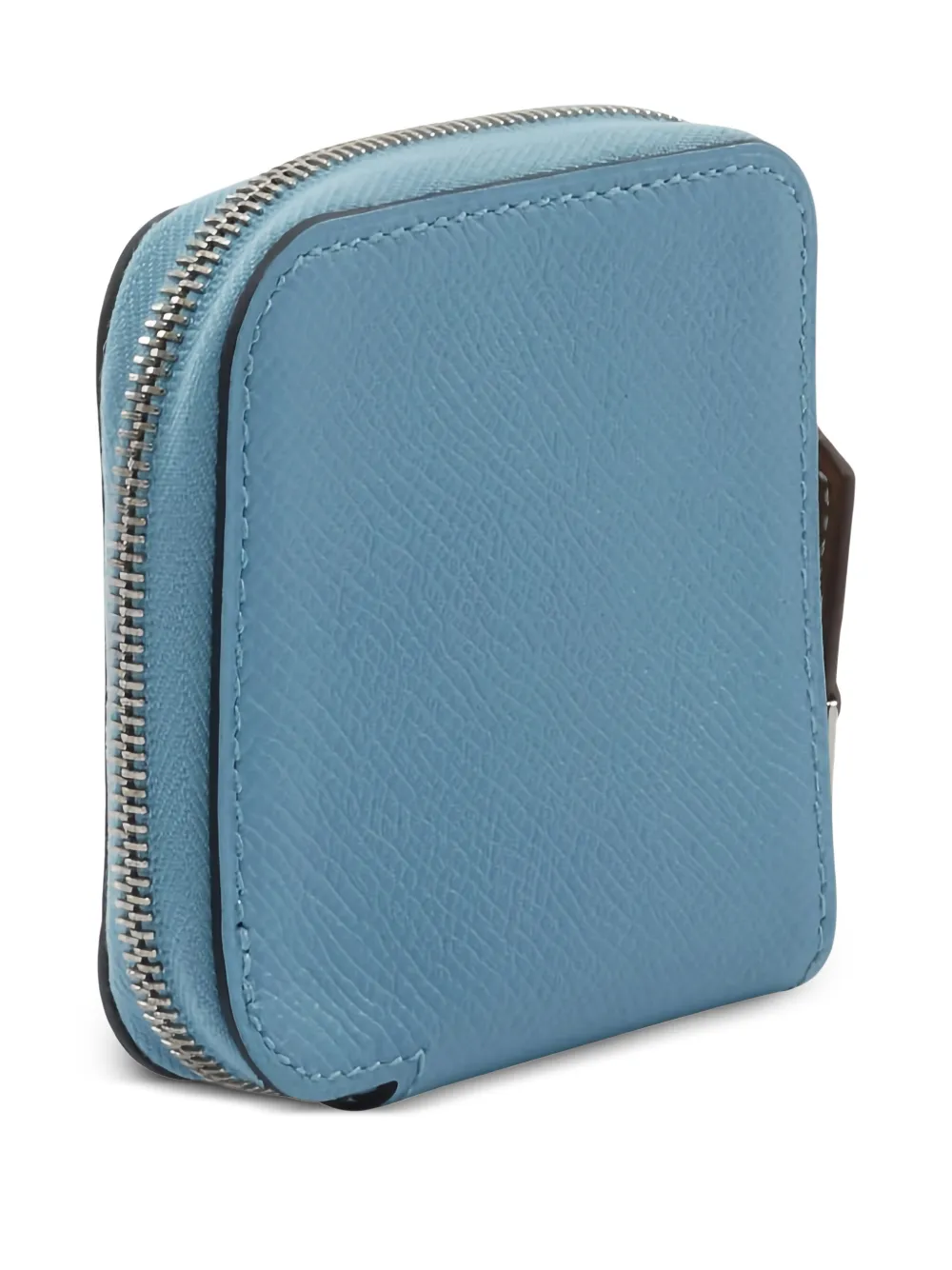  Hermès Pre-owned 2019 Mini Azap Epsom-leather Coin Purse - Blue 