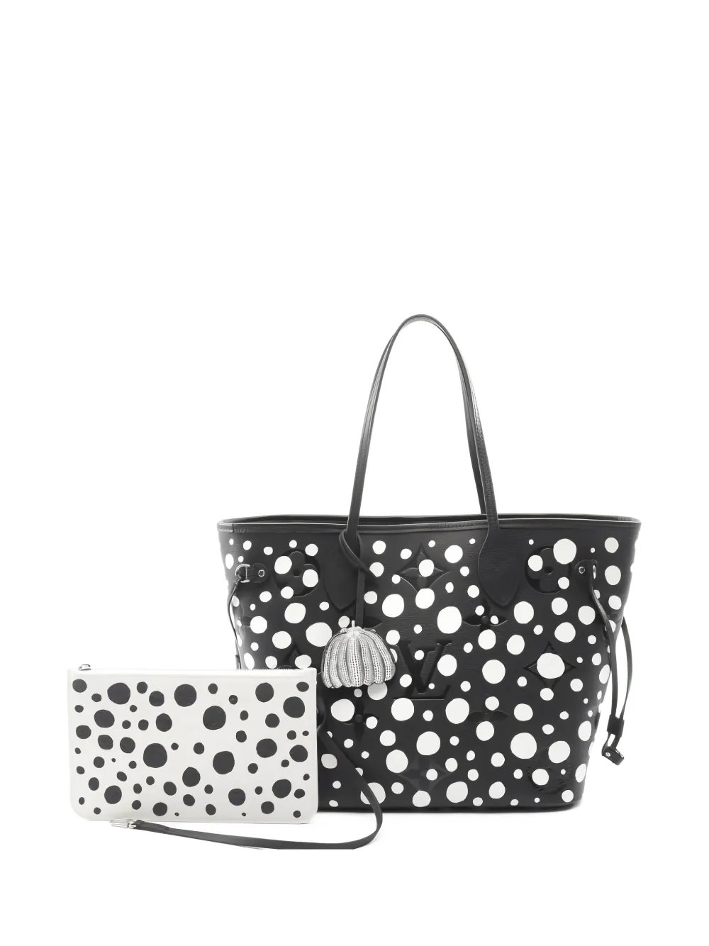 Louis Vuitton Pre-Owned 2021 × Yayoi Kusama MM Neverfull tote bag - Nero