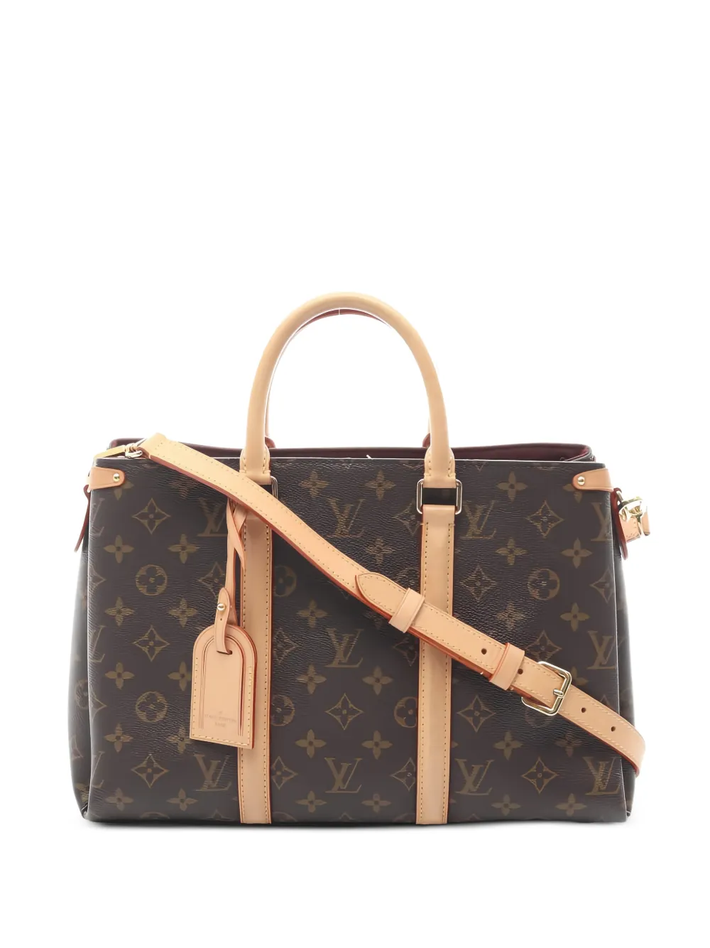 Louis Vuitton Pre-Owned 2019 MM Soufflot Monogram canvas tote bag - Marrone