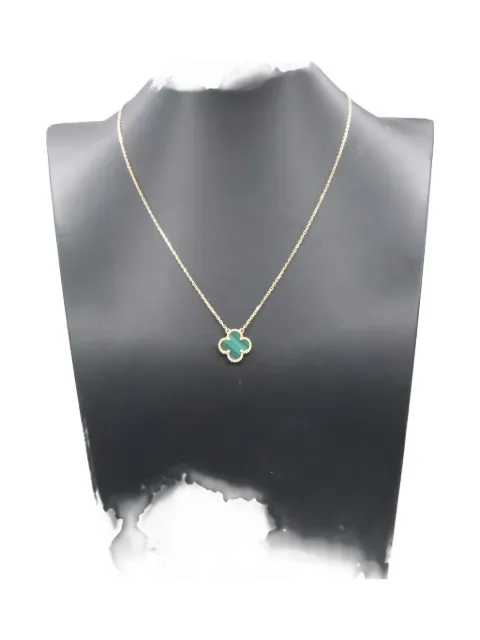 Van Cleef & Arpels Pre-Owned collar Alhambra con malaquita 2010