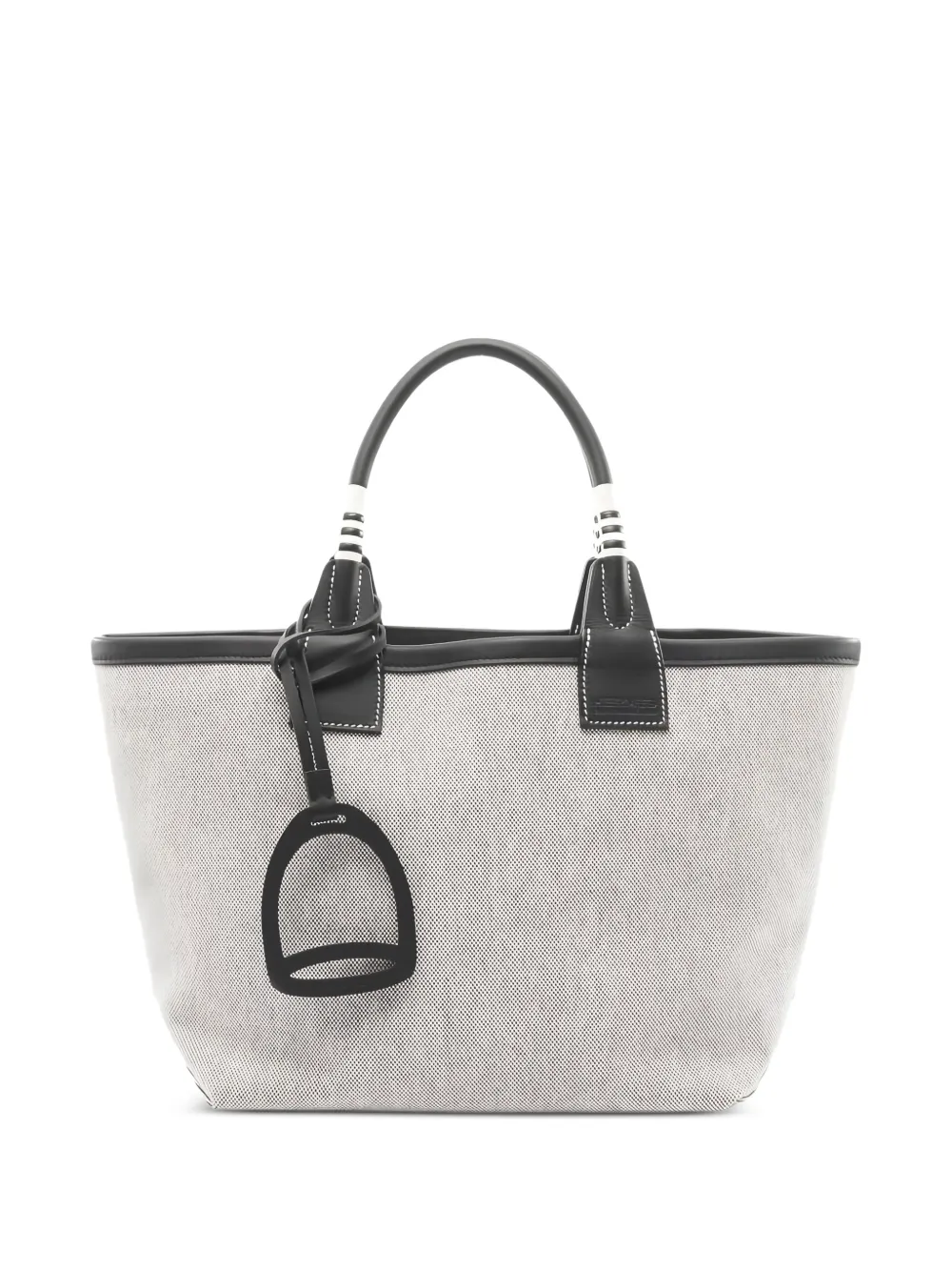 Hermès Pre-Owned tote 25 Steeple toile-H 2023 | gris | Image 1