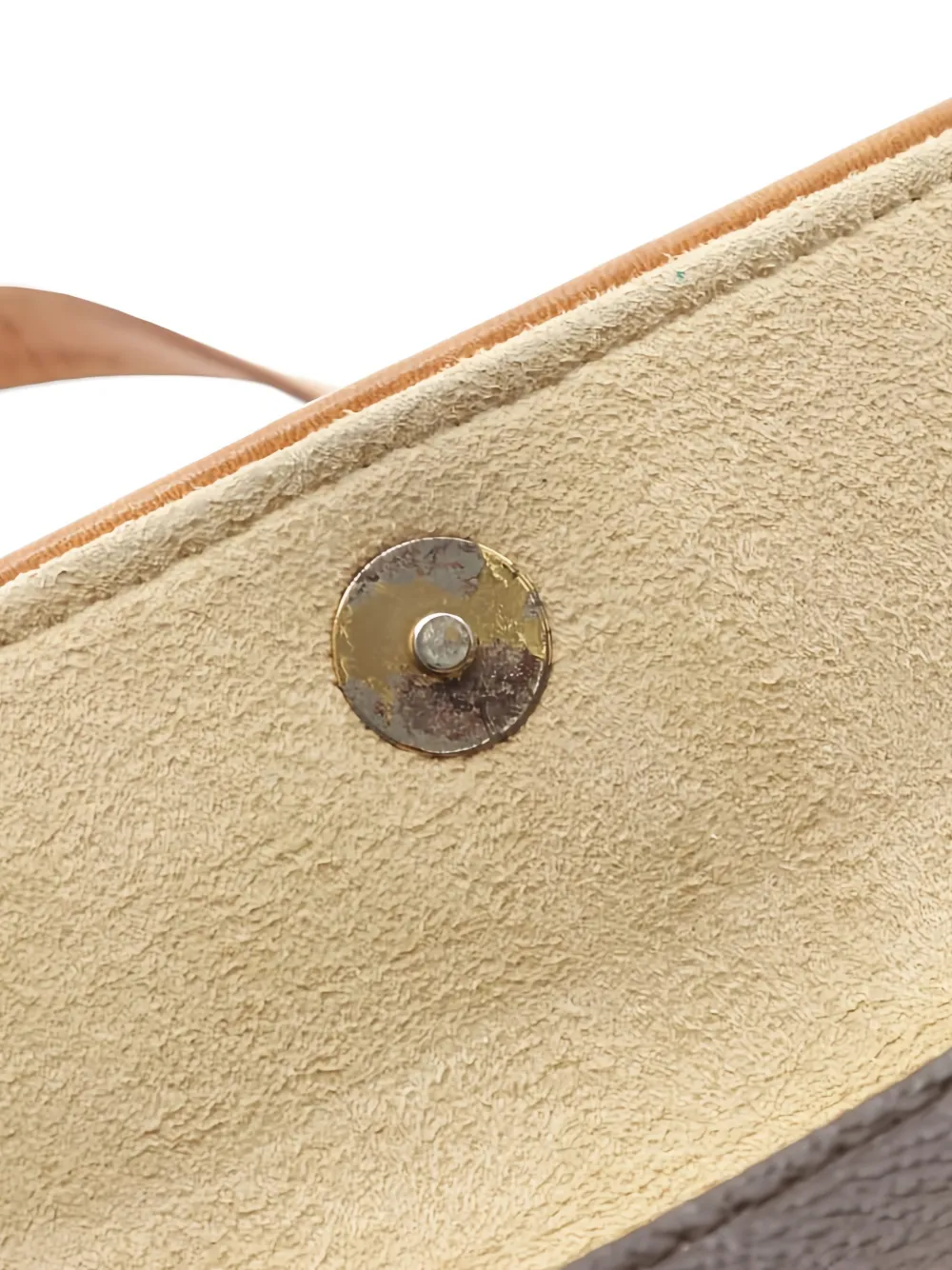 Pre-owned Louis Vuitton 2003 Pochette Florentine Monogram Belt Bag In Brown