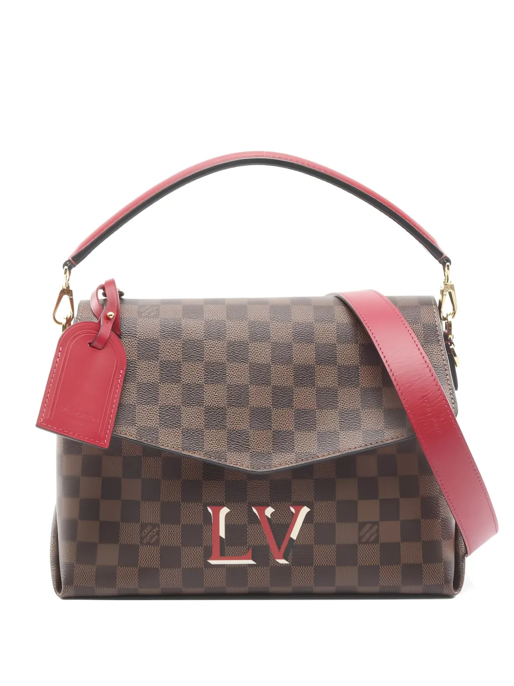 Louis Vuitton Pre-Owned 2019 small Beaubourg Damier Ebène tote bag - Marrone