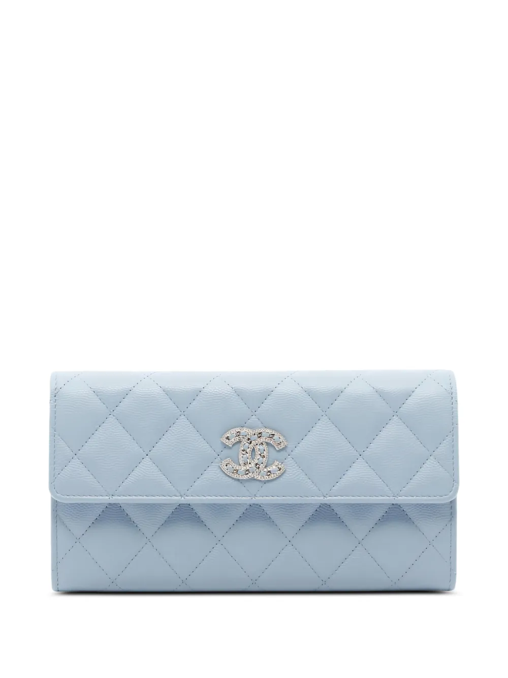 CHANEL Pre-Owned 2010s CC wallet - Blu