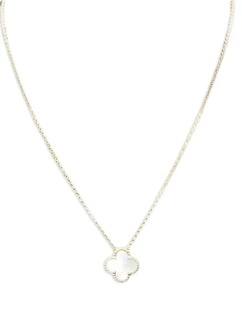 Van Cleef & Arpels Pre-Owned 2010s Vintage Alhambra mother of pearl necklace