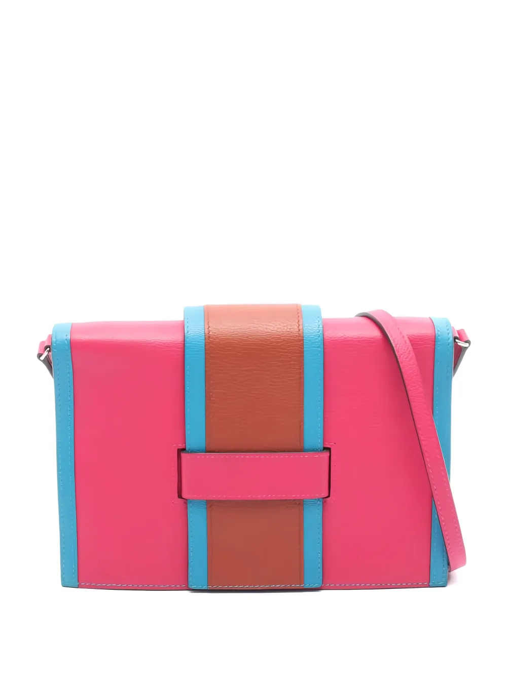 Hermès Pre-Owned 2020 H Passant multicoloured shoulder bag - Pink